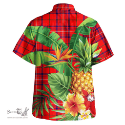 Scottish Rose Modern Clan Tartan Hawaiian Shirt - New Style Scottish Plaid Tartan Plaid