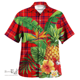 Scottish Rose Modern Clan Tartan Hawaiian Shirt - New Style Scottish Plaid Tartan Plaid