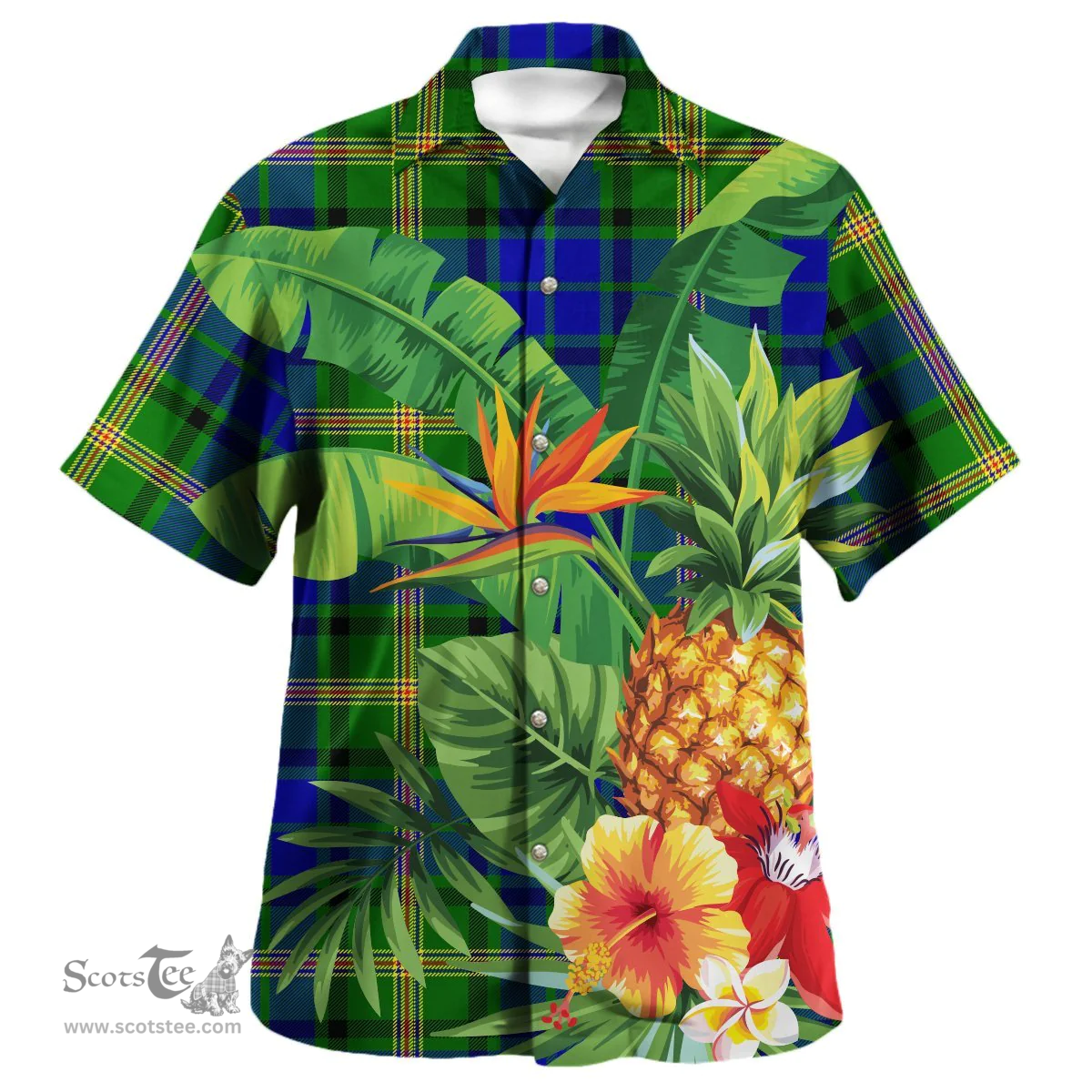 Scottish Maitland Clan Tartan Hawaiian Shirt - New Style Scottish Plaid Tartan Plaid