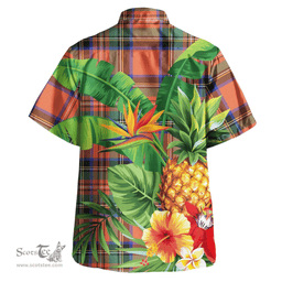 Scottish Stewart Royal Ancient Clan Tartan Hawaiian Shirt - New Style Scottish Plaid Tartan Plaid