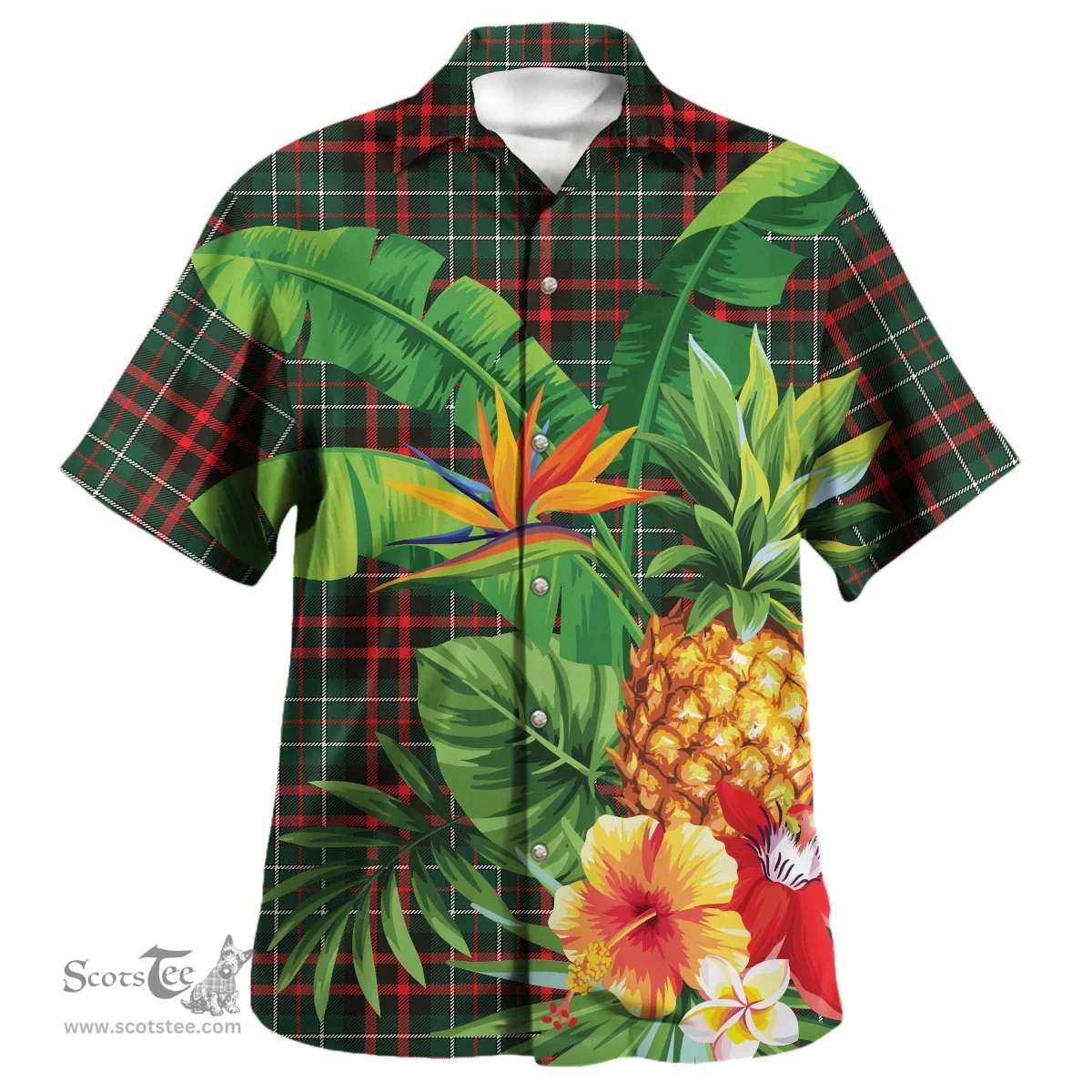 Scottish MacDiarmid Modern Clan Tartan Hawaiian Shirt - New Style Scottish Plaid Tartan Plaid