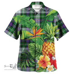 Scottish MacKenzie Dress Modern Clan Tartan Hawaiian Shirt - New Style Scottish Plaid Tartan Plaid