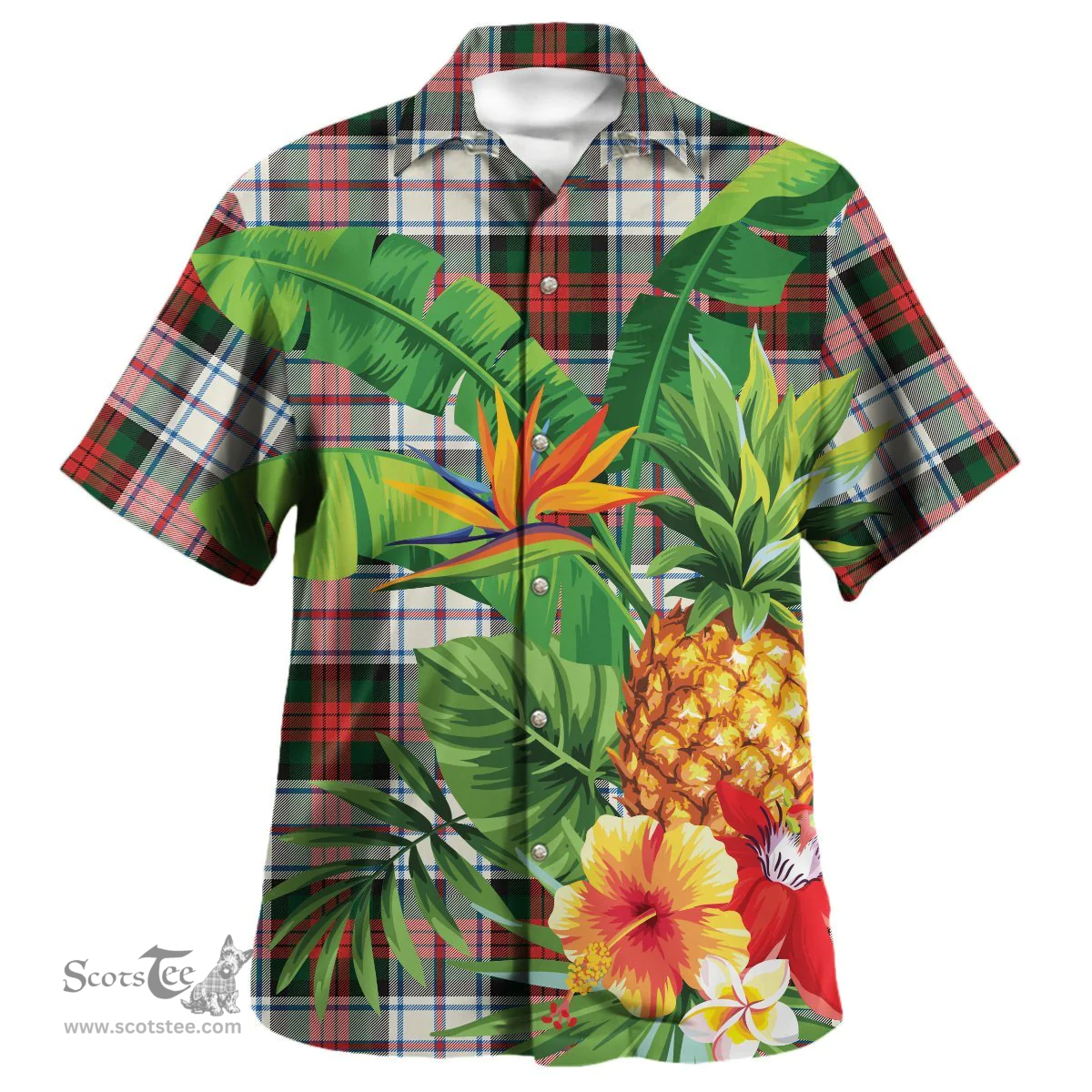 Scottish MacDuff Dress Modern Clan Tartan Hawaiian Shirt - New Style Scottish Plaid Tartan Plaid