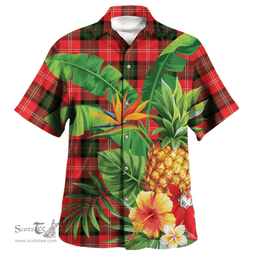 Scottish Nesbitt Modern Clan Tartan Hawaiian Shirt - New Style Scottish Plaid Tartan Plaid