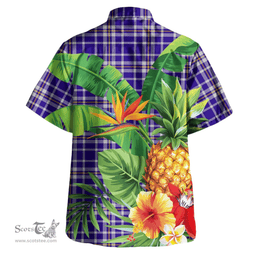 Scottish Ochterlony Clan Tartan Hawaiian Shirt - New Style Scottish Plaid Tartan Plaid