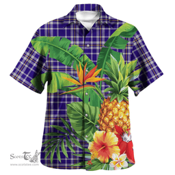 Scottish Ochterlony Clan Tartan Hawaiian Shirt - New Style Scottish Plaid Tartan Plaid