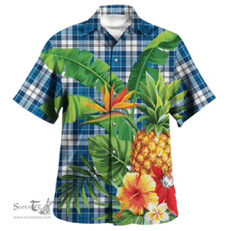 Scottish Strathclyde District Clan Tartan Hawaiian Shirt - New Style Scottish Plaid Tartan Plaid