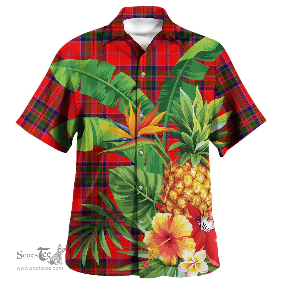 Scottish MacGillivray Modern Clan Tartan Hawaiian Shirt - New Style Scottish Plaid Tartan Plaid