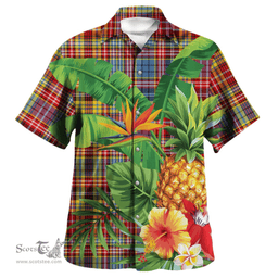 Scottish Ogilvie of Airlie Ancient Clan Tartan Hawaiian Shirt - New Style Scottish Plaid Tartan Plaid