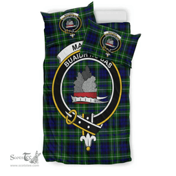 Scottish MacNeil of Colonsay Modern Clan Tartan Bedding Set - Crest Classic Scottish Plaid Tartan Plaid