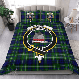 Scottish MacNeil of Colonsay Modern Clan Tartan Bedding Set - Crest Classic Scottish Plaid Tartan Plaid