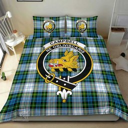 Scottish Campbell Dress Ancient Clan Tartan Bedding Set - Crest Classic Scottish Plaid Tartan Plaid