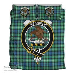 Scottish Graham of Montrose Ancient Clan Tartan Bedding Set - Crest Classic Scottish Plaid Tartan Plaid