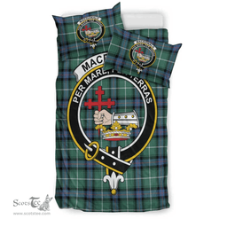 Scottish MacDonald of the Isles Hunting Ancient Clan Tartan Bedding Set - Crest Classic Scottish Plaid Tartan Plaid