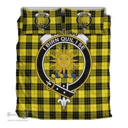 Scottish MacLeod of Lewis Modern Clan Tartan Bedding Set - Crest Classic Scottish Plaid Tartan Plaid