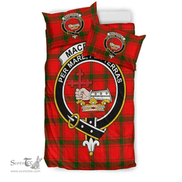 Scottish MacDonald of Sleat Clan Tartan Bedding Set - Crest Classic Scottish Plaid Tartan Plaid