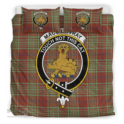 Scottish MacGillivray Hunting Ancient Clan Tartan Bedding Set - Crest Classic Scottish Plaid Tartan Plaid