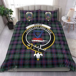 Scottish Rose Hunting Modern Clan Tartan Bedding Set - Crest Classic Scottish Plaid Tartan Plaid