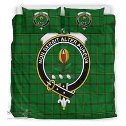 Scottish Don (Tribe of Mar) Clan Tartan Bedding Set - Crest Classic Scottish Plaid Tartan Plaid