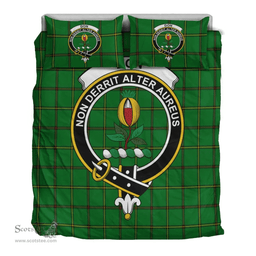 Scottish Don (Tribe of Mar) Clan Tartan Bedding Set - Crest Classic Scottish Plaid Tartan Plaid