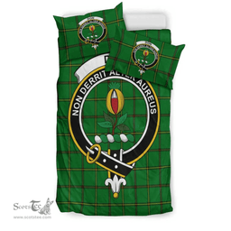 Scottish Don (Tribe of Mar) Clan Tartan Bedding Set - Crest Classic Scottish Plaid Tartan Plaid