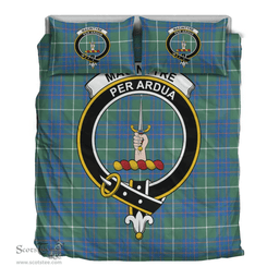 Scottish MacIntyre Hunting Ancient Clan Tartan Bedding Set - Crest Classic Scottish Plaid Tartan Plaid