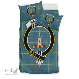 Scottish MacIntyre Hunting Ancient Clan Tartan Bedding Set - Crest Classic Scottish Plaid Tartan Plaid