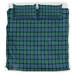 Scottish Campbell Of Cawdor Ancient Clan Tartan Bedding Set - Classic Scottish Plaid Tartan Plaid