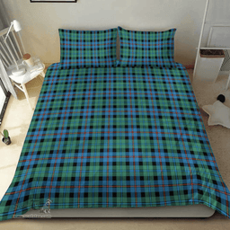 Scottish Campbell Of Cawdor Ancient Clan Tartan Bedding Set - Classic Scottish Plaid Tartan Plaid