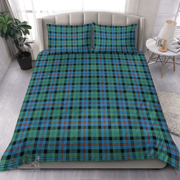 Scottish Campbell Of Cawdor Ancient Clan Tartan Bedding Set - Classic Scottish Plaid Tartan Plaid