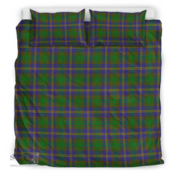 Scottish Strange Of Balkaskie Clan Tartan Bedding Set - Classic Scottish Plaid Tartan Plaid