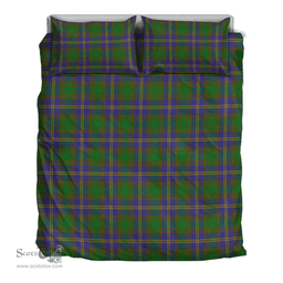 Scottish Strange Of Balkaskie Clan Tartan Bedding Set - Classic Scottish Plaid Tartan Plaid