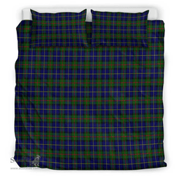 Scottish Macleod Of Harris Modern Clan Tartan Bedding Set - Classic Scottish Plaid Tartan Plaid