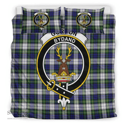 Scottish Gordon Dress Modern Clan Tartan Bedding Set - Crest Classic Scottish Plaid Tartan Plaid