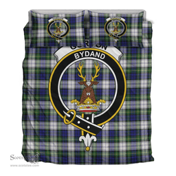 Scottish Gordon Dress Modern Clan Tartan Bedding Set - Crest Classic Scottish Plaid Tartan Plaid