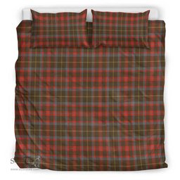 Scottish Mackintosh Hunting Weathered Clan Tartan Bedding Set - Classic Scottish Plaid Tartan Plaid