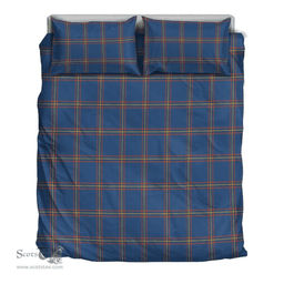 Scottish Maclaine Of Loch Buie Clan Tartan Bedding Set - Classic Scottish Plaid Tartan Plaid