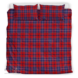 Scottish Wishart Dress Clan Tartan Bedding Set - Classic Scottish Plaid Tartan Plaid