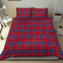 Scottish Wishart Dress Clan Tartan Bedding Set - Classic Scottish Plaid Tartan Plaid