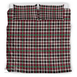 Scottish Borthwick Dress Ancient Clan Tartan Bedding Set - Classic Scottish Plaid Tartan Plaid