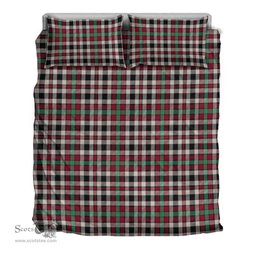 Scottish Borthwick Dress Ancient Clan Tartan Bedding Set - Classic Scottish Plaid Tartan Plaid