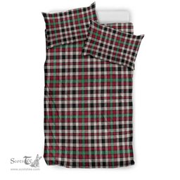 Scottish Borthwick Dress Ancient Clan Tartan Bedding Set - Classic Scottish Plaid Tartan Plaid