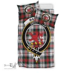 Scottish MacDuff Dress Modern Clan Tartan Bedding Set - Crest Classic Scottish Plaid Tartan Plaid