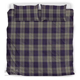 Scottish Cunningham Dress Blue Dancers Clan Tartan Bedding Set - Classic Scottish Plaid Tartan Plaid