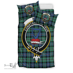 Scottish Rose Hunting Ancient Clan Tartan Bedding Set - Crest Classic Scottish Plaid Tartan Plaid