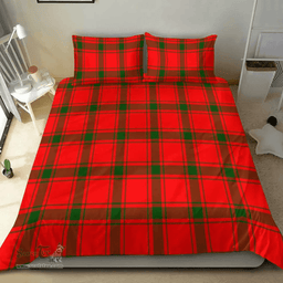 Scottish Macdonald Of Sleat Clan Tartan Bedding Set - Classic Scottish Plaid Tartan Plaid