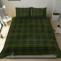 Scottish Maclean Hunting Ancient Clan Tartan Bedding Set - Classic Scottish Plaid Tartan Plaid