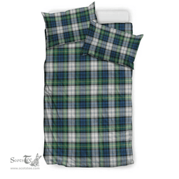 Scottish Gordon Dress Ancient Clan Tartan Bedding Set - Classic Scottish Plaid Tartan Plaid