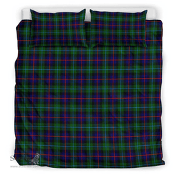 Scottish Campbell Of Cawdor Modern Clan Tartan Bedding Set - Classic Scottish Plaid Tartan Plaid