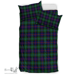 Scottish Campbell Of Cawdor Modern Clan Tartan Bedding Set - Classic Scottish Plaid Tartan Plaid